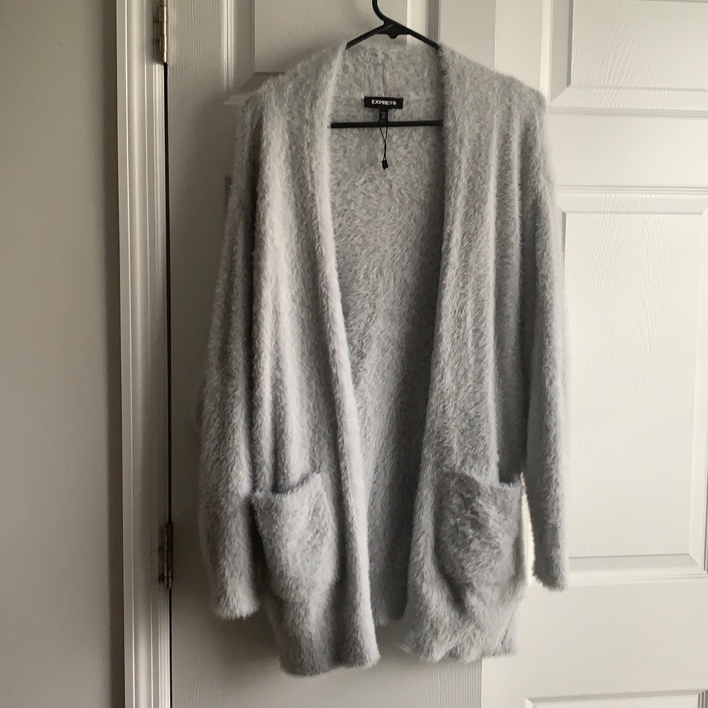 EXPRESS oversized cardigan